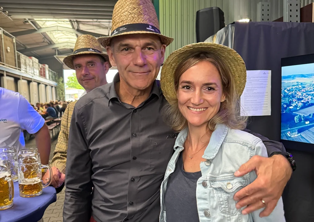 Uwe Herrmannsdörfer und Susan Müller